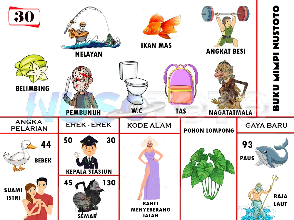 buku mimpi erek erek togel 30