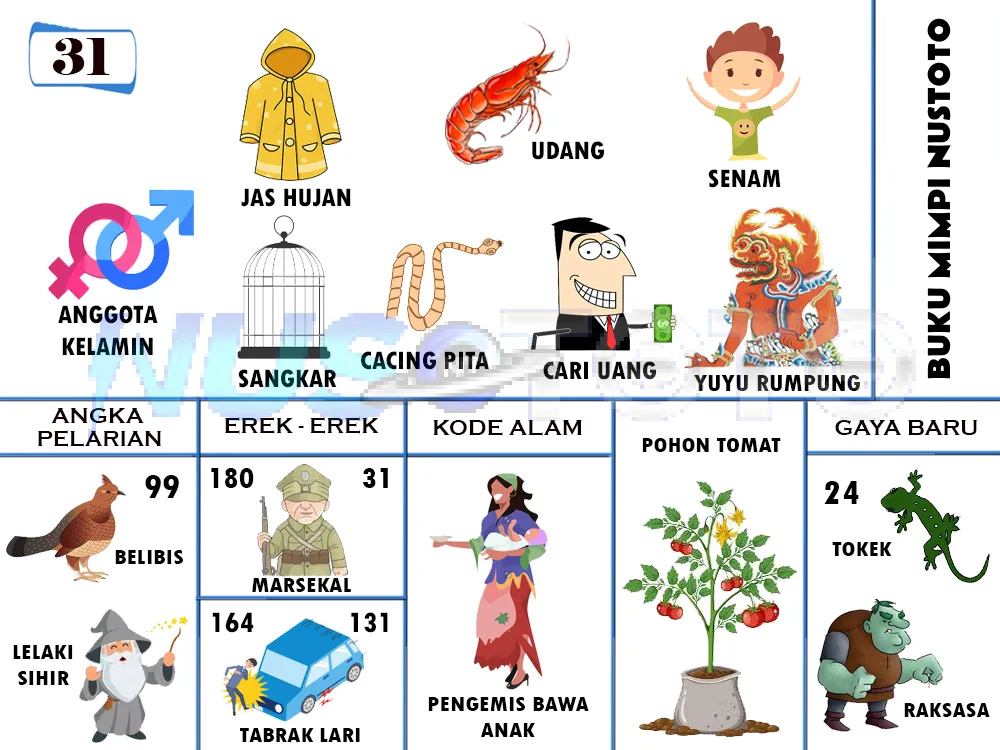 buku mimpi erek erek togel 31