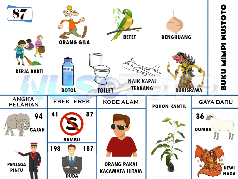 buku mimpi erek erek togel 87